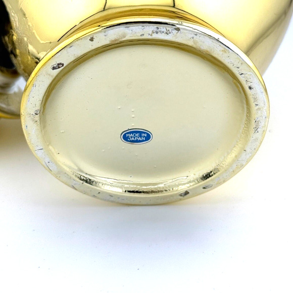 Japanese Ginger Jar Gold Gilt Silver Pheasant - Picture 7 of 10